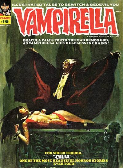 Vampirella (1969)   n° 16 - Warren Publishing