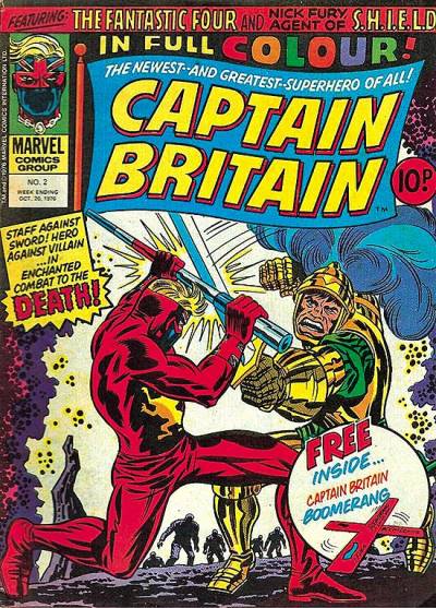 Captain Britain (1976)   n° 2 - Marvel Uk