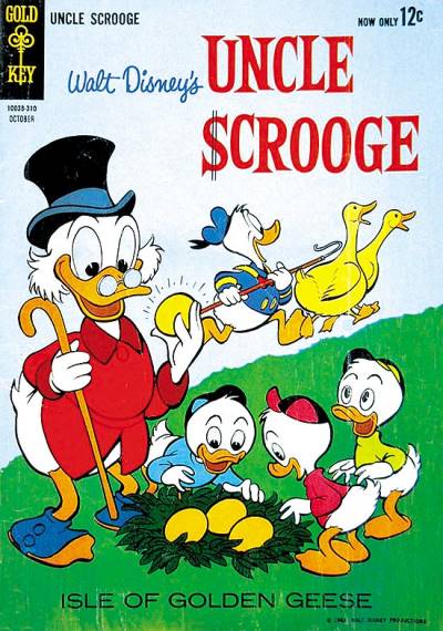Uncle Scrooge (1963)   n° 45 - Gold Key