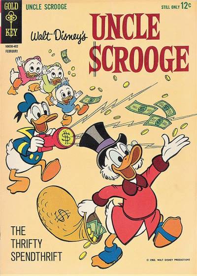Uncle Scrooge (1963)   n° 47 - Gold Key