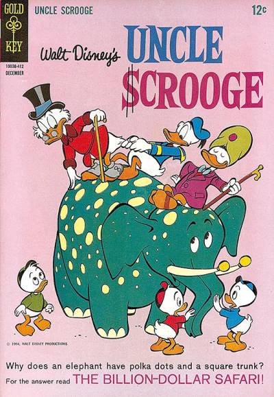 Uncle Scrooge (1963)   n° 54 - Gold Key