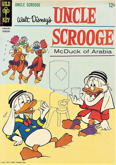 Uncle Scrooge (1963)   n° 55 - Gold Key