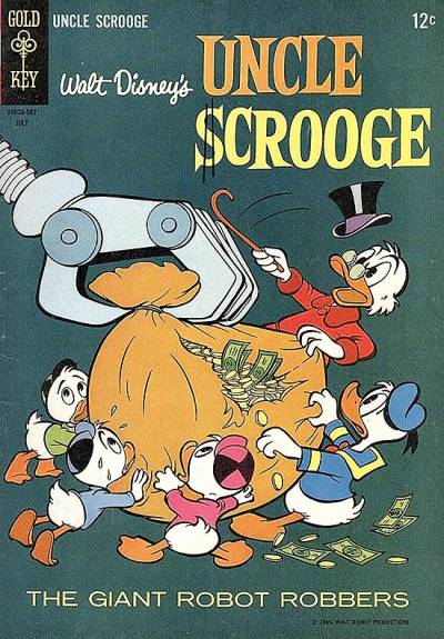 Uncle Scrooge (1963)   n° 58 - Gold Key