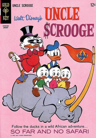 Uncle Scrooge (1963)   n° 61 - Gold Key