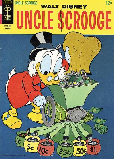 Uncle Scrooge (1963)   n° 67 - Gold Key