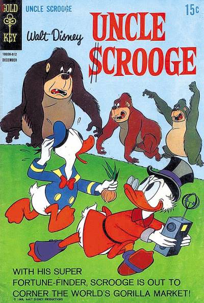 Uncle Scrooge (1963)   n° 78 - Gold Key