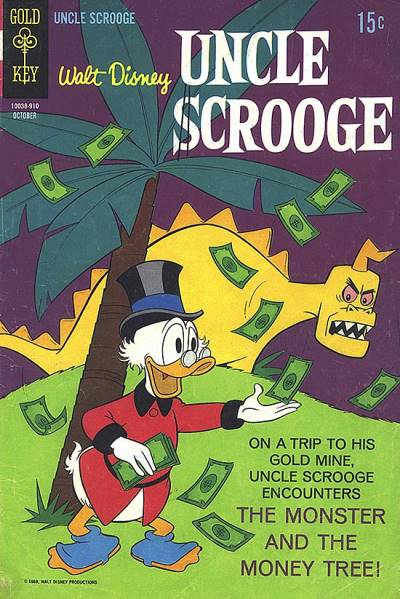 Uncle Scrooge (1963)   n° 83 - Gold Key