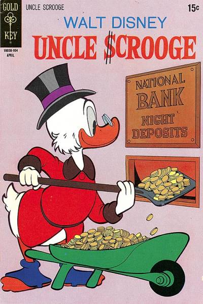 Uncle Scrooge (1963)   n° 92 - Gold Key