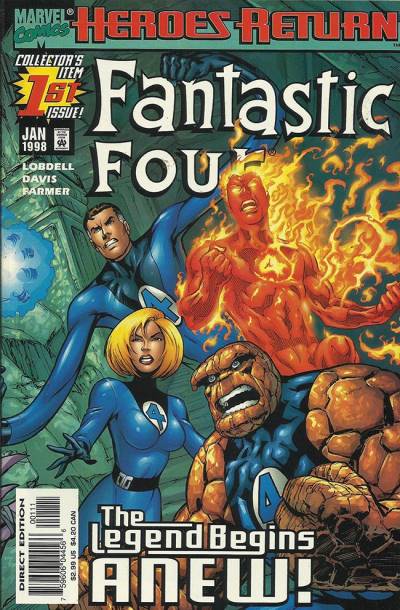 Fantastic Four (1998)   n° 1 - Marvel Comics