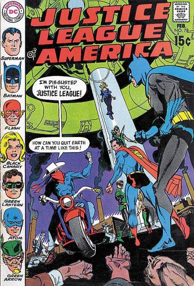 Justice League of America (1960)   n° 78 - DC Comics