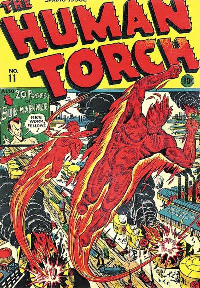 Human Torch (1940)   n° 11 - Timely Publications