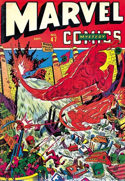 Marvel Mystery Comics (1939)   n° 47 - Timely Publications
