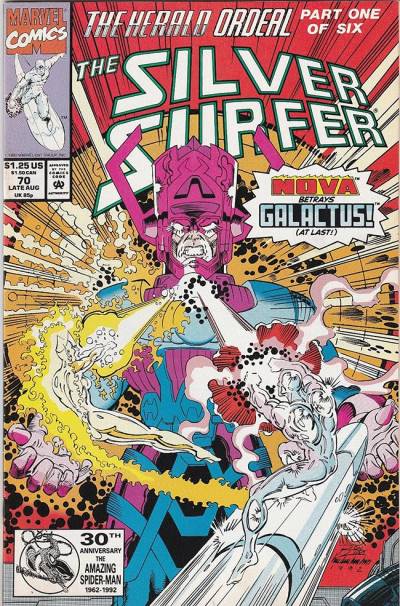 Silver Surfer, The (1987)   n° 70 - Marvel Comics
