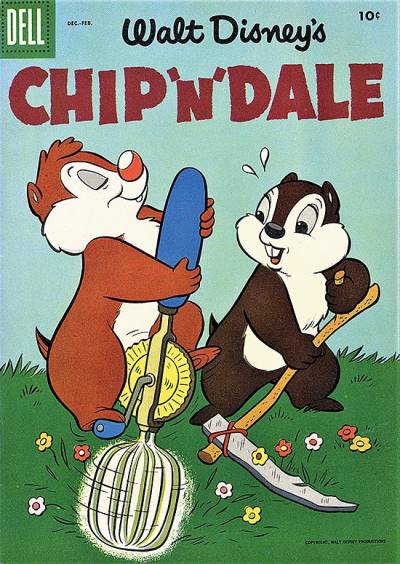 Chip 'N' Dale (1955)   n° 4 - Dell