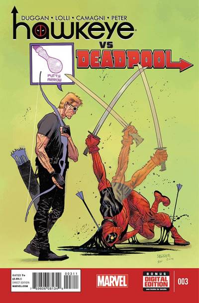 Hawkeye Vs. Deadpool (2014)   n° 3 - Marvel Comics