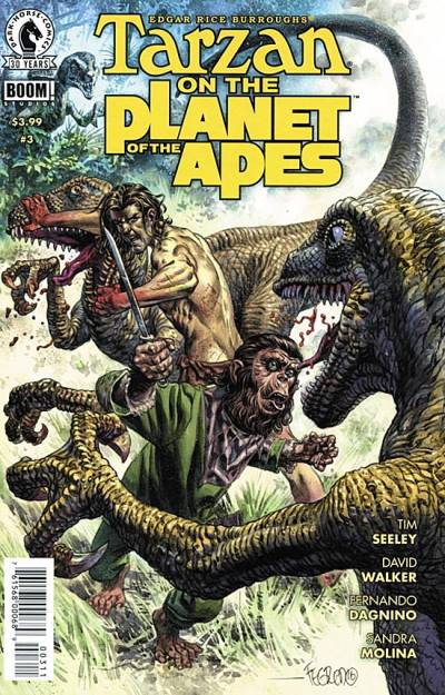 Tarzan On The Planet of The Apes   n° 3 - Dark Horse Comics