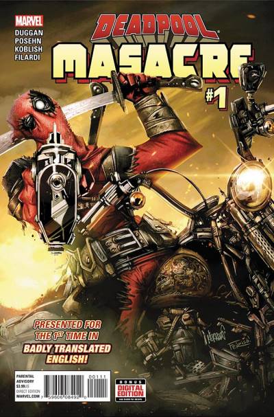 Deadpool: Masacre (2016)   n° 1 - Marvel Comics