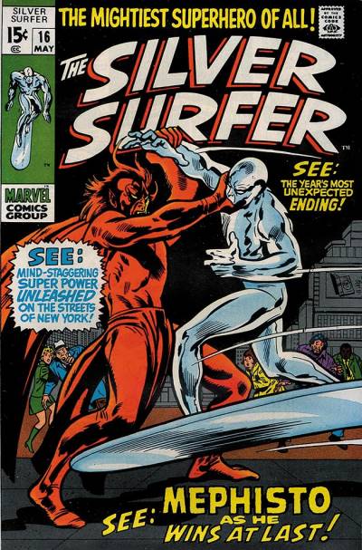 Silver Surfer, The (1968)   n° 16 - Marvel Comics