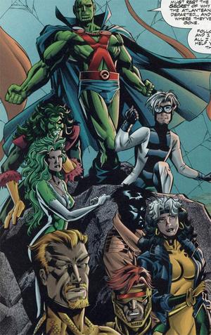 Ljx - Liga da Justiça X-Men
