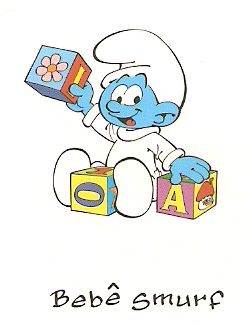Bebê Smurf