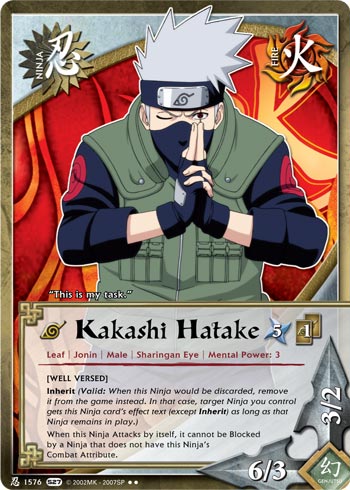 Kakashi conhece seu filho e lhe dá um Sharingan!