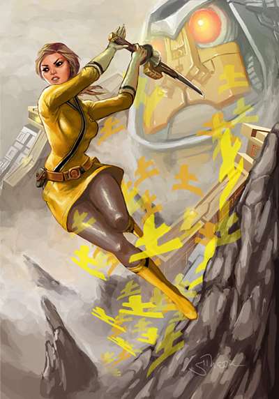 Ranger Samurai Amarelo