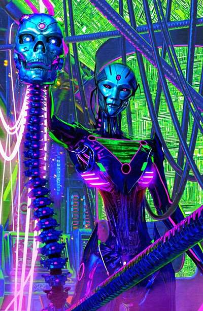 Rainha Brainiac (Terra Primal)